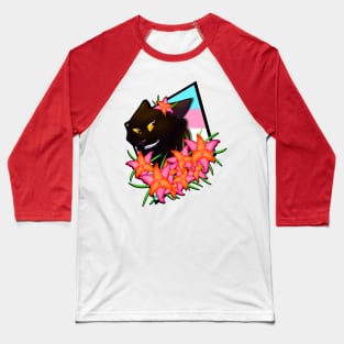 Trans Lesbian Night heart Baseball T-Shirt